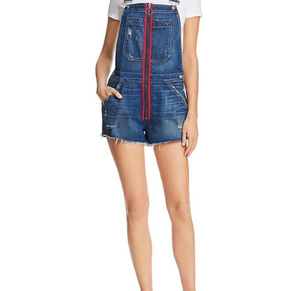 NWT Hudson Women's Navy Dungarees-overalls